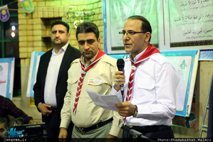 حضور سید حسن خمینی در هشتمین اردوی ملی پیشتازان 