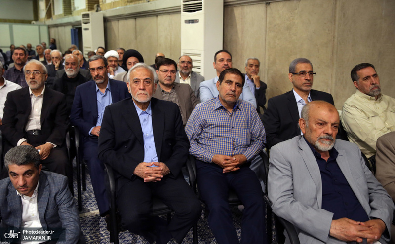دیدار مسئولان نظام و سفرای کشورهای اسلامی با رهبر معظم انقلاب