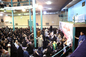 مراسم «کوچه آفتاب» در جماران