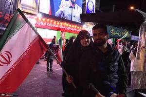 پنجاه و ششمین شب اجتماع پر شور مردم در میدان جمهوری اسلامی