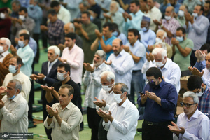 نماز عید سعید قربان در  مصلی امام خمینی تهران