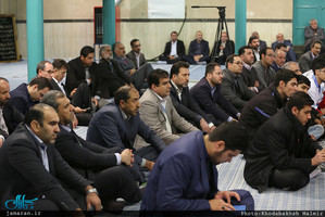 دیدار استاندار و جمعی از مدیران استان تهران با سید حسن خمینی