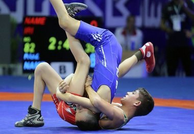 ایران و روسیه به فینال رقابت های بین المللی کشتی جام شاهد رسیدند
