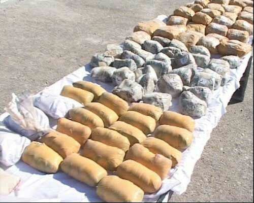 کشف بیش از 2 تن مواد مخدر در ایرانشهر