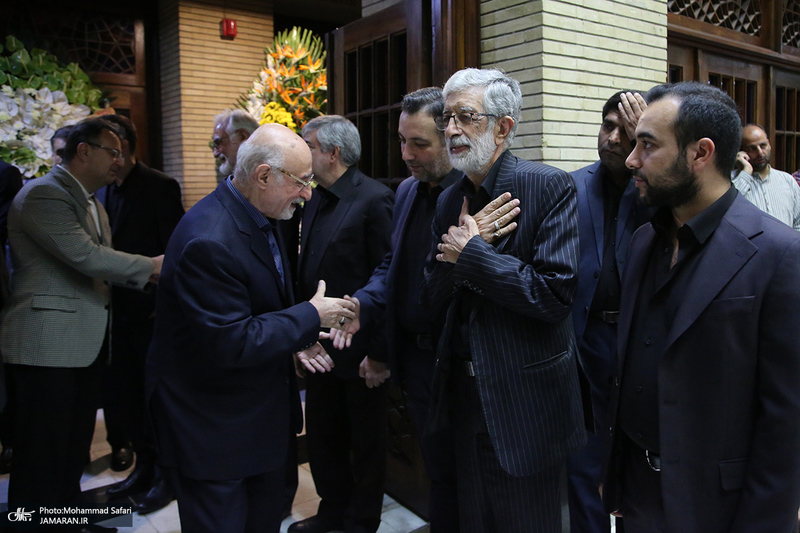 مراسم بزرگداشت مادر غلامعلی حدادعادل - 1