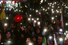 سی و‌ دومین شب اجتماع پر شور مردم در چهارراه نبرد