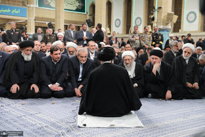 دیدار مسئولان نظام با رهبر معظم انقلاب