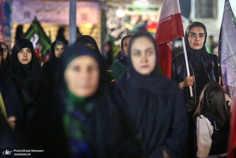 چهل و ششمین شب اجتماع پر شور مردم در میدان چهار باغ