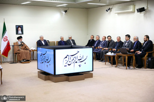 دیدار جمعی از مسئولان و محققان پژوهشکده علوم شناختی با رهبر معظم انقلاب