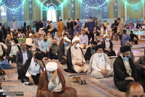 مراسم چهلمین شب درگذشت آیت الله العظمی سید محمدسعید حکیم در قم‎