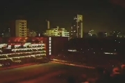 نمایش دیدنی شیر شعله ور هولوگرامی در مراسم افتتاح استادیومی در آرژانتین