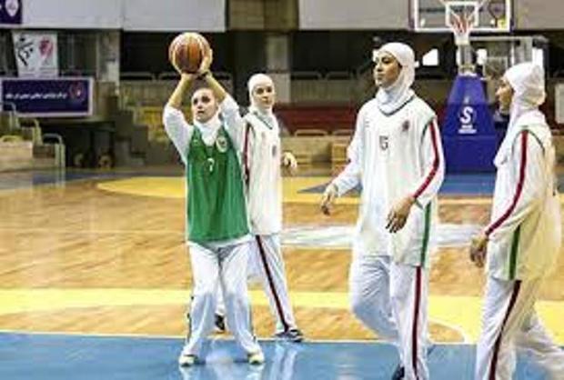 برتری تیم بسکتبال بانوان سفیر آفتاب پارس برابر نفت مسجد سلیمان