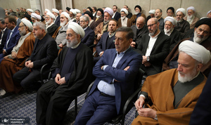 دیدار مسئولان نظام و سفرای کشورهای اسلامی با رهبر معظم انقلاب