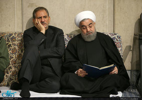 مراسم ترحیم آیت الله هاشمی رفسنجانی در حسینیه امام خمینی(ره)