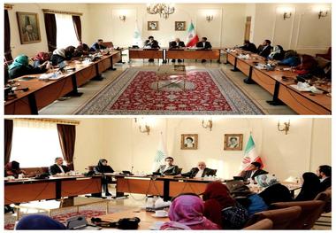 دیدار جمعی از بانوان نویسنده و روزنامه نگار هندی با ظریف