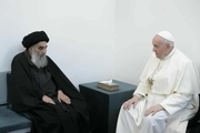 پاپ فرانسیس با آیت الله سیستانی ملاقات کرد + عکس و فیلم