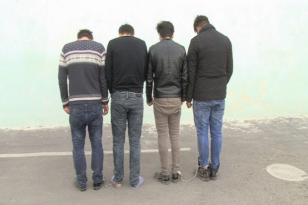 اعضای باند سارقان سیم و کابل در مراغه دستگیر شدند