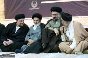 مراسم چهاردهمین سالگرد رحلت همسر امام خمینی و سی‌امین سالگرد ارتحال مرحوم حاج سیداحمد خمینی (ره)