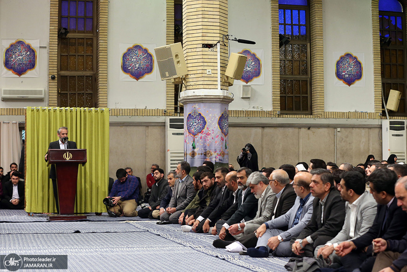 دیدار مداحان اهل‌بیت (ع) با رهبر معظم انقلاب