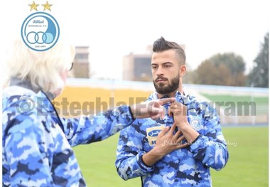 بازگشت مهاجم مصدوم و حضور بدون مشکل علی کریمی+عکس
