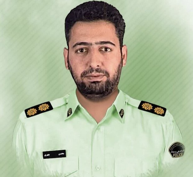 شهادت مامور پلیس کرمانشاه حین انجام ماموریت/ سرهنگ دوم محسن چهری 
