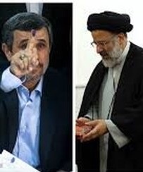 کپی رییسی از روى دست احمدى‌نژاد