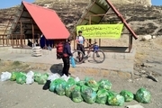 پاکسازی زباله‌های کاظم داشی دریاچه ارومیه   عکس