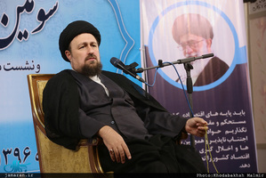 حضور سید حسن خمینی در در سومين جلسه شوراي اداري شهرستان شميرانات