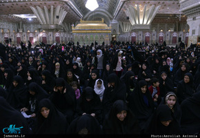 اولین همایش تجلیل از خادمین قرآن و عترت در حرم مطهر حضرت امام خمینی(س)‎