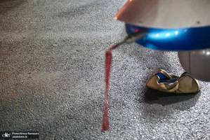 نصب و استقرار پهباد مهاجر 6 در سه راه قیطریه