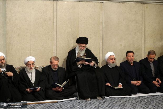 مراسم بزرگداشت آیت‌الله هاشمی شاهرودی در حسینیه امام خمینی