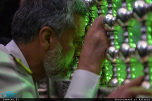 تجدید میثاق مسئولان سازمان عقیدتی سیاسی ارتش با آرمان‌های حضرت امام(س)