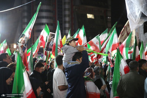 چهل و چهارمین شب اجتماع پرشور مردم در صادقیه