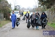 تصاویر |  منطقه گردشگری سیالات قاسم آباد سفلی از زباله پاکسازی شد