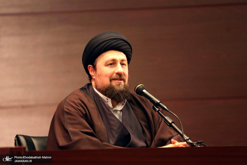 دیدار رئیس و  مدیران مجمع جهانی اهل‌بیت(ع)با سیدحسن خمینی