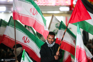 اجتماع حمایت از رزمندگان در مقابله با دشمن آمریکایی - صهیونی در پرند -2
