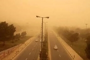 گرد و غبار در حمیدیه 16برابرحد مجاز شد