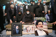 پیام تشکر خانواده مرحوم محتشمی پور از همدردی بیت امام خمینی