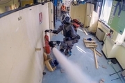 محققان ایتالیایی ربات آتش نشان را آزمایش کردند
