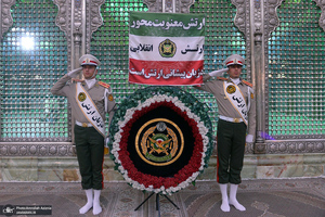 تجدید میثاق مسئولان سازمان عقیدتی سیاسی ارتش با آرمان‌های حضرت امام (س)