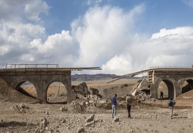 راه آهن: بازسازی مسیرهای ریلی آسیب‌دیده همان لحظه شروع شد