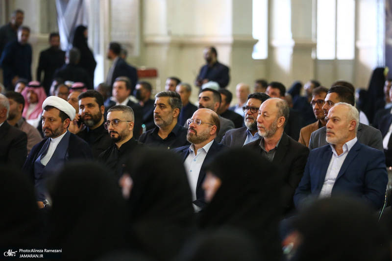 مراسم چهلمین روز سالگرد شهادت سید ابراهیم رییسی