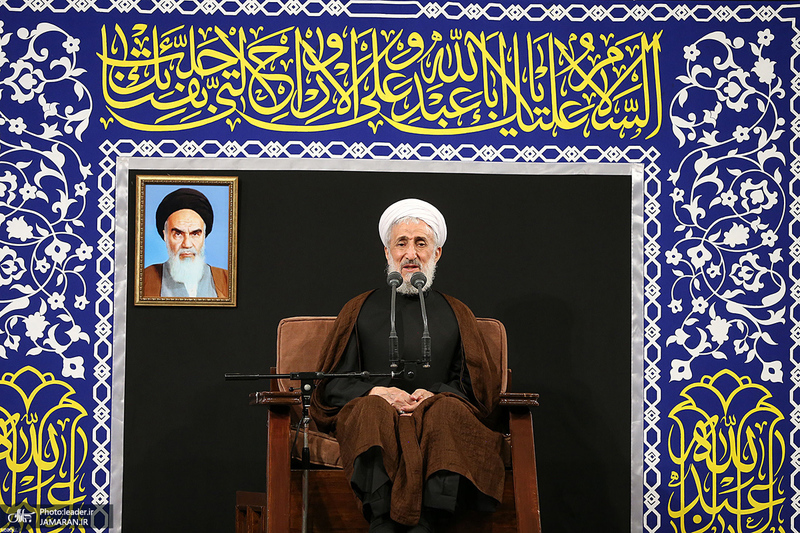 اولین شب مراسم عزاداری حضرت اباعبدالله الحسین (ع) در حسینیه امام خمینی