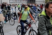  تظاهرات  دوچرخه سواران در اسلوونی