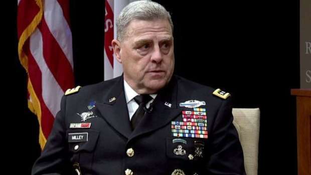 رئیس ستاد مشترک ارتش آمریکا: هدف ایران، اخراج ما از عراق و سوریه است