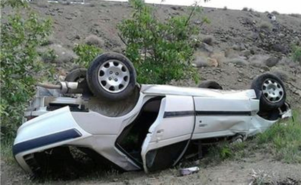 واژگونی خودرو در محور فسا - شیراز یک کشته بر جای گذاشت