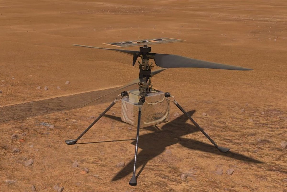 هلی‌کوپتر مریخی ناسا برای اولین پرواز خود در سال ۲۰۲۲ آماده می‌شود
