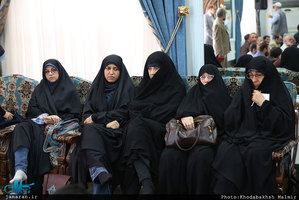 دیدار اعضای ستاد مرکزی برزگداشت حضرت امام خمینی(س) با سید حسن خمینی
