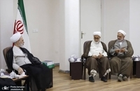 دیدار اعضای شورای سیاستگذاری همایش وکلای شرعی امام خمینی(س) با آیت‌الله اعرافی