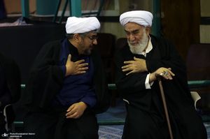 مراسم تشییع آیت الله حسن صانعی (ره) از حسینیه جماران - 2